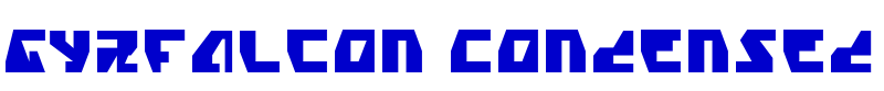 Gyrfalcon Condensed 字体